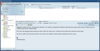 Bersoft Private Mail screenshot 3