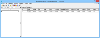 Bersoft Sampling Analyzer screenshot