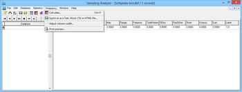 Bersoft Sampling Analyzer screenshot 4