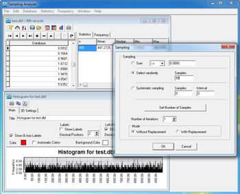 Bersoft Sampling Analyzer screenshot