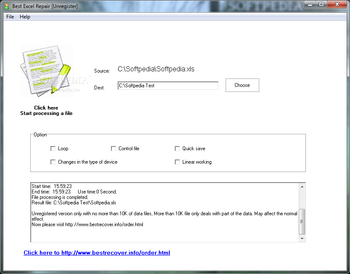 Best Excel Repair screenshot