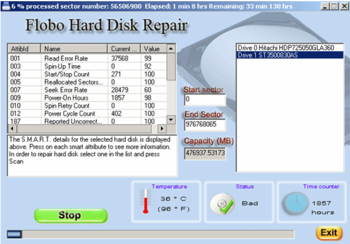 Best Flobo Hard Disk Repair screenshot 2