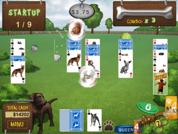 Best in Show Dog Solitaire demo screenshot 3