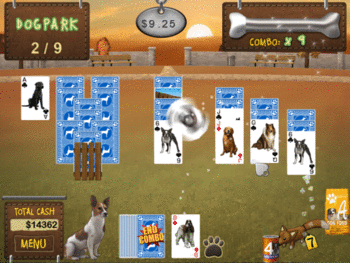 Best in Show Dog Solitaire demo screenshot 5