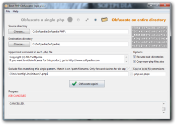 Best PHP Obfuscator screenshot