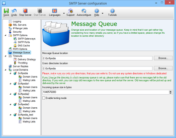 Best SMTP Server (formerly 1st Mail Server) screenshot 11