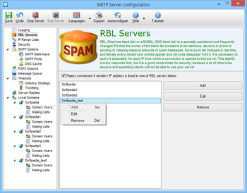 Best SMTP Server (formerly 1st Mail Server) screenshot 2