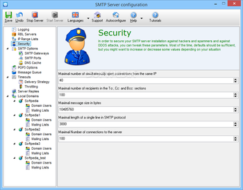 Best SMTP Server (formerly 1st Mail Server) screenshot 4