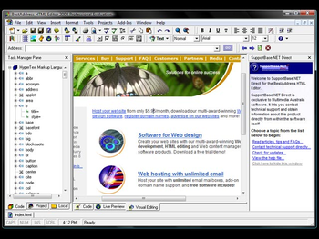 BestAddress HTML Editor 2009 Professional screenshot