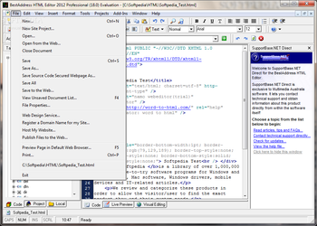 BestAddress HTML Editor Professional 2012 screenshot 2
