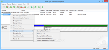 BestCrypt Volume Encryption screenshot