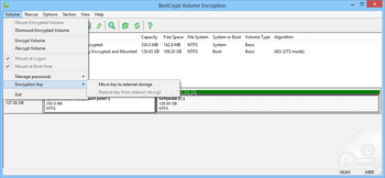 BestCrypt Volume Encryption screenshot 2