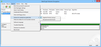 BestCrypt Volume Encryption screenshot 4