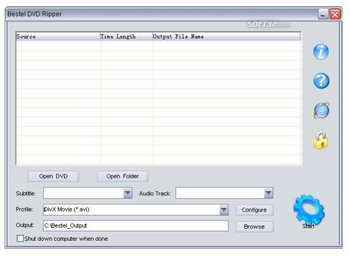 Bestel DVD to iPod/PSP/3GP/Mp4/AVI Converter screenshot 3