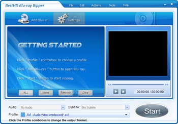 BestHD Blu-Ray Ripper screenshot