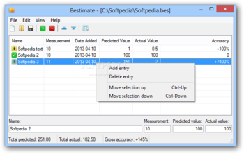 Bestimate screenshot