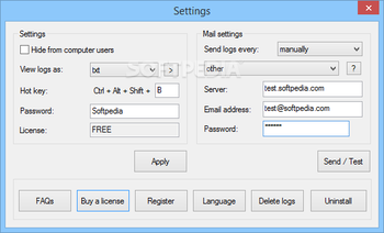 BestKey Keylogger screenshot 2