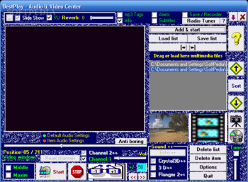 BestPlay Multimedia Audio and Video Player screenshot