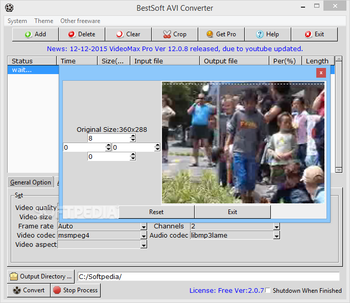 BestSoft AVI Converter screenshot 3