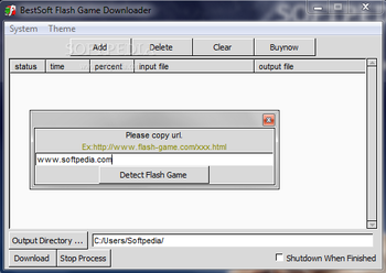 BestSoft Flash Game Downloader screenshot