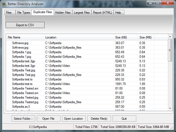 Better Directory Analyzer screenshot 3