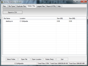 Better Directory Analyzer screenshot 4