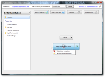 Better SplitButton screenshot