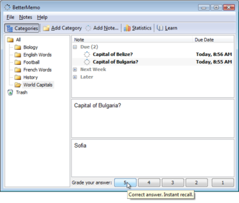 BetterMemo screenshot 2