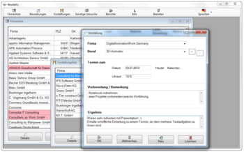 BewerbungAktiv screenshot