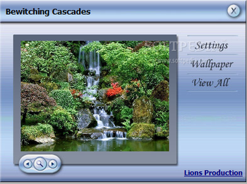 Bewitching Cascades Screensaver screenshot