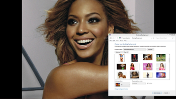 Beyonce Windows Theme screenshot