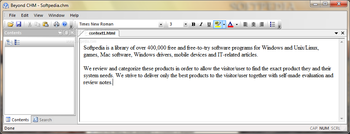 Beyond CHM screenshot