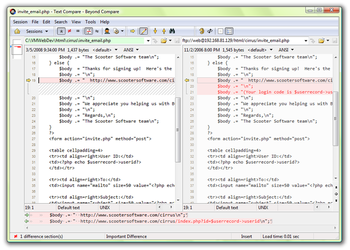 Beyond Compare screenshot 3