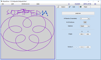 BezierDraw screenshot 2