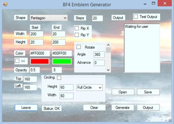 BF4 Emblem Generator screenshot