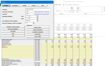 BFT-Forecast screenshot