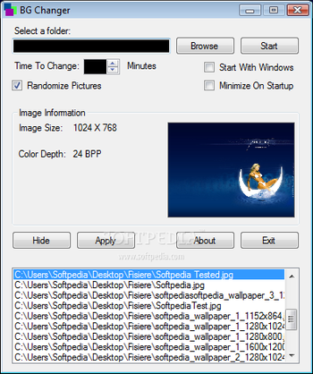 BG Changer screenshot