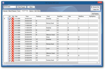 BG Tracker.NET screenshot 4