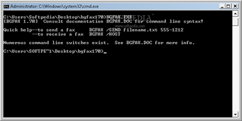 BGFax screenshot