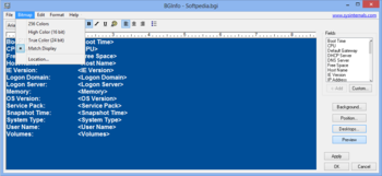 BGInfo screenshot 8