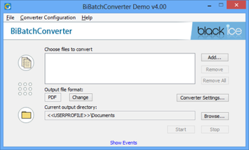 BiBatchConverter screenshot