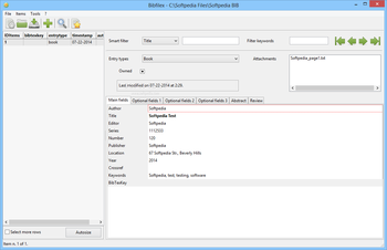 Bibfilex screenshot