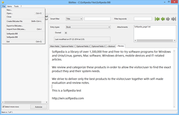 Bibfilex screenshot 3