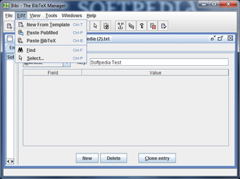 Bibi - The Bibtex Manager screenshot 2