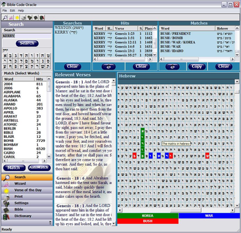Bible Code Oracle screenshot 2