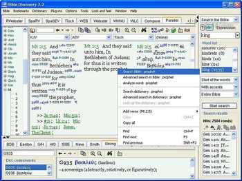 Bible-Discovery Software screenshot 3