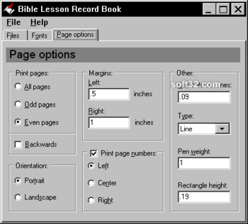 Bible Lesson Record Book screenshot 3