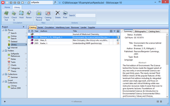 Biblioscape screenshot 6