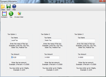 Bid-n-Invoice Basic Invoice screenshot 3