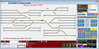 Big Bear DCC Railway controller screenshot